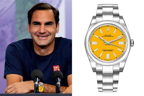 roger federer left handed watch.